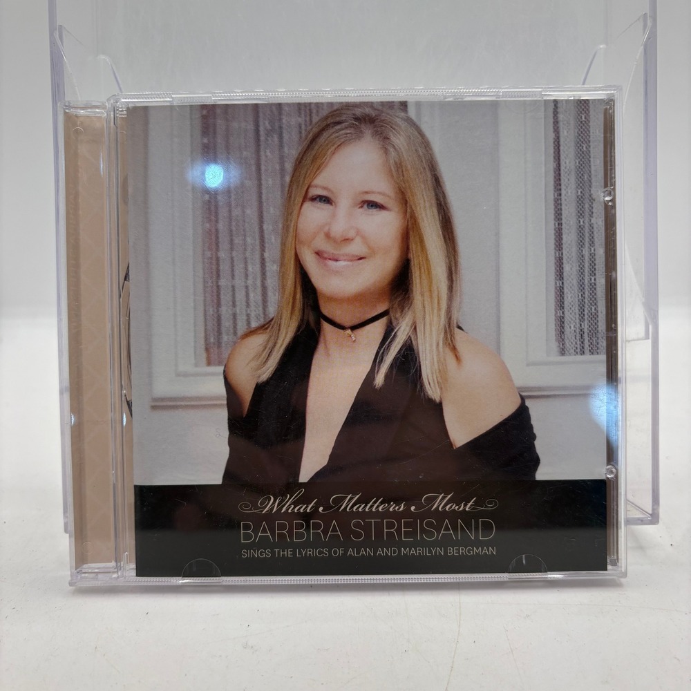 Barbra Streisand What Matters Most CD Sings Alan & Marilyn Bergman 88697862572